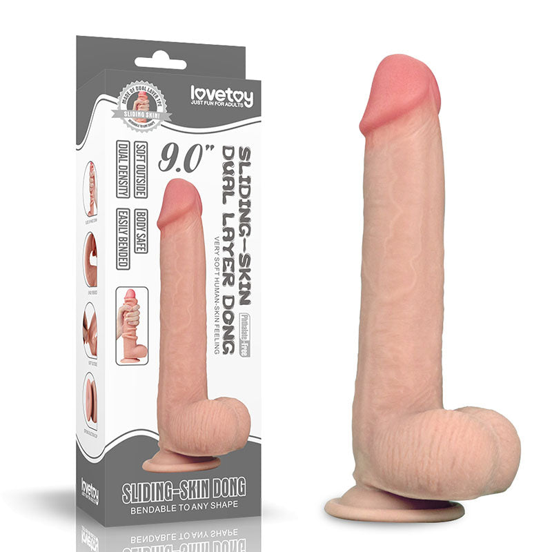 Sliding Skin Dual Layer Dong - ClubX